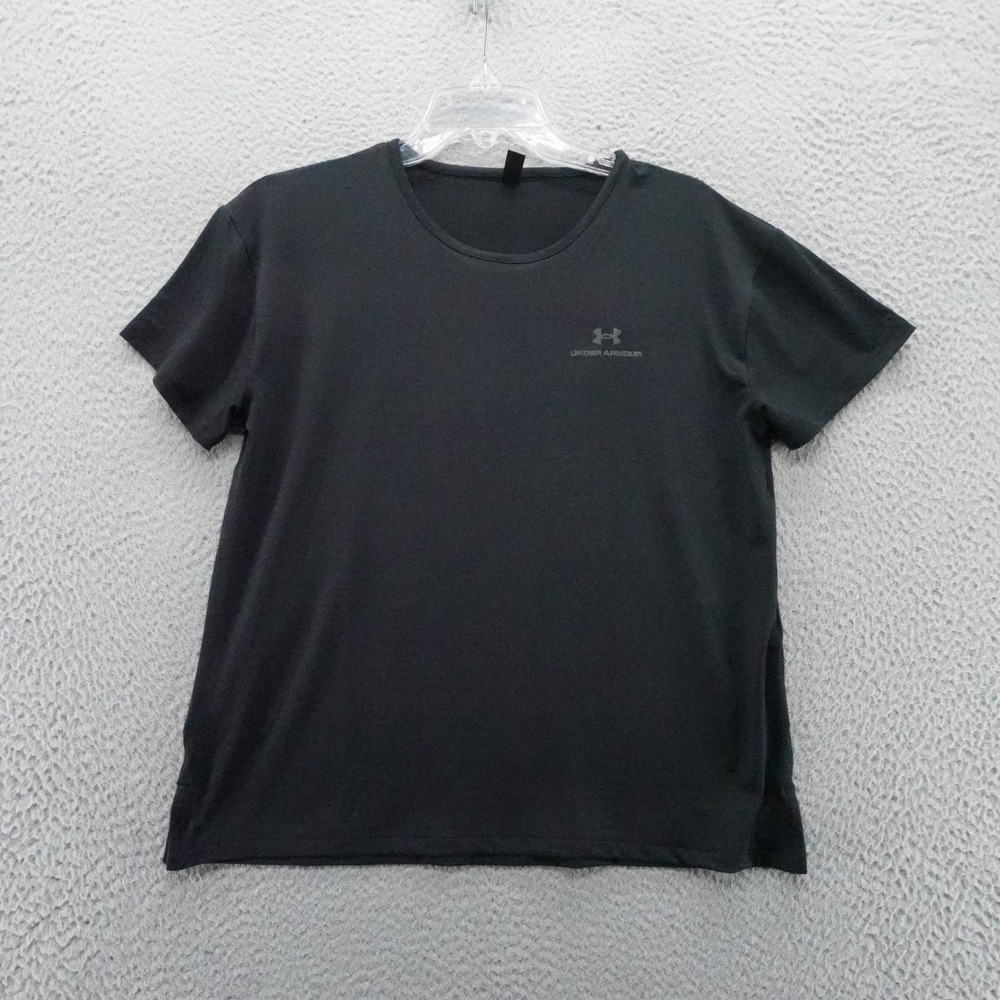 Under Armour Mens Vanish Energy Black Training Shirt Small NEW